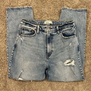 Abercrombie high rise jeans